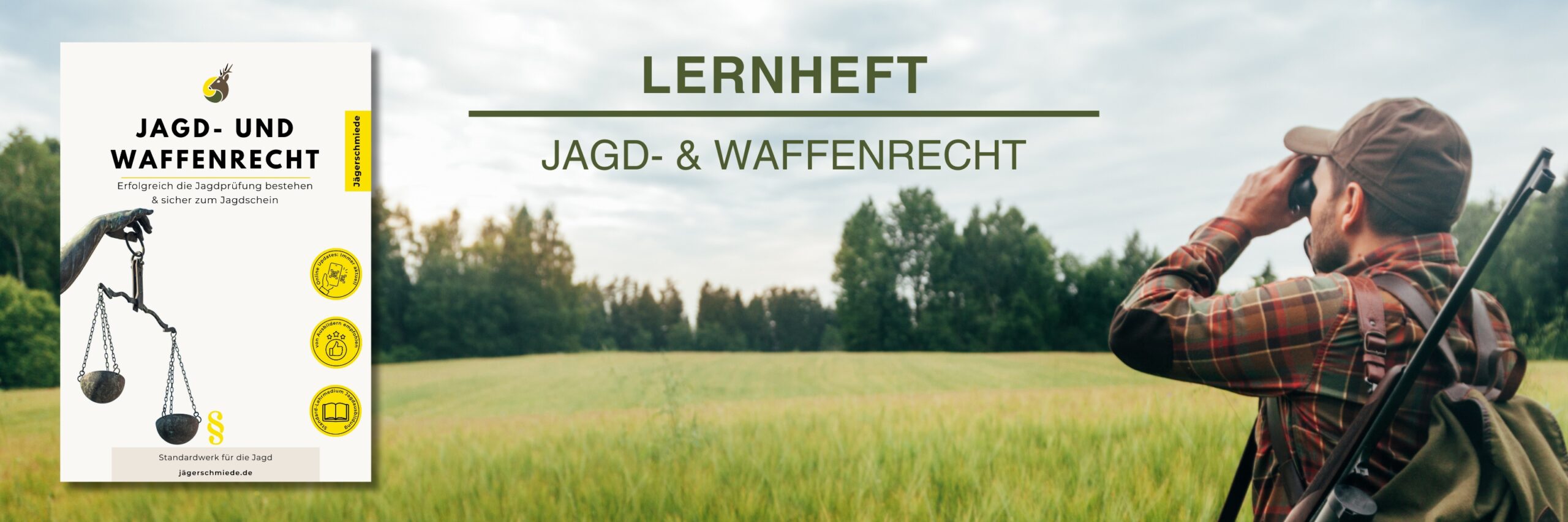 Header Jagdrecht und Waffenrecht